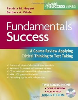 (old)fundamentals Success:a Course Review Applying Critical Thinking To Test Taking