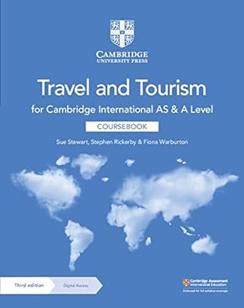 New Cambridge International As & A Level Travel And Tourism Coursebook With Digital Access (2 Years)