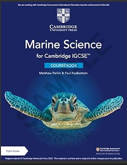 New Cambridge Igcse™ Marine Science Coursebook With Digital Access (2 Years)