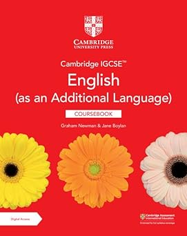 New Cambridge Igcse™ English(as An Additional Language) Coursebook With Digital Access (2 Years)