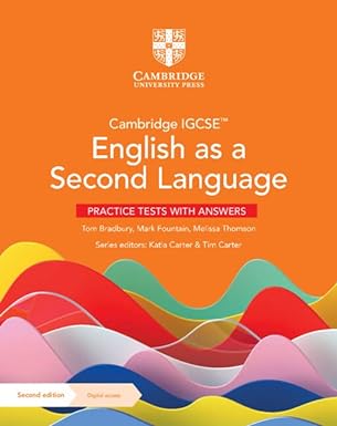 Cambridge Igcse™ English As A Second Language Practice Tests With Answers With Digital Access(2 Yr)