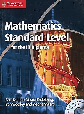 Mathematics For The Ib Diploma: Mathematics Standard Level Coursebook With Cd-rom