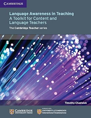 Language Awareness In Teaching: A Toolkit For Content And Language Teachers