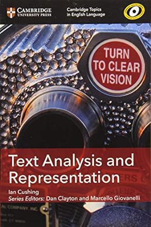 Text Analysis And Representation