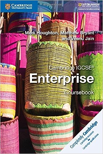 Cambridge Igcse Enterprise Coursebook (cambridge International Igcse)