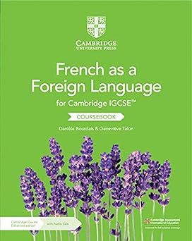Cambridge Igcse™ French As A Foreign Language Digital Coursebook With Audio Cds (2 Years)