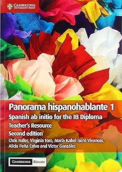 Panorama Hispanohablante Second Edition 1 Teacher's Resource With Digital Access