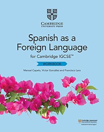 Cambridge Igcse™ Spanish As A Foreign Language Workbook