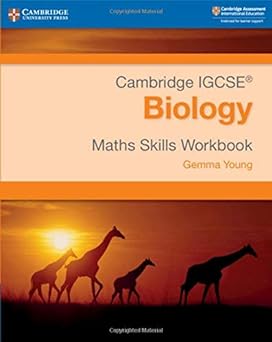 Maths Skills For Cambridge Igcse™ Biology Workbook