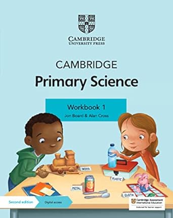 New Cambridge Primary Science Workbook With Digital Access Stage 1