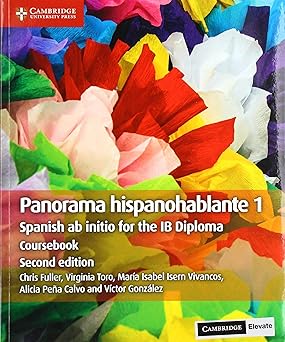 Panorama Hispanohablante Second Edition 1 Coursebook With Digital Access (2 Years)