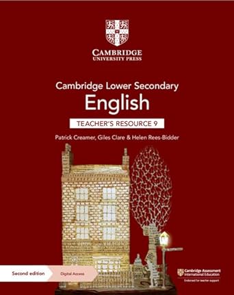 New Cambridge Lower Secondary English Teacher’s Resource With Digital Access Stage 9