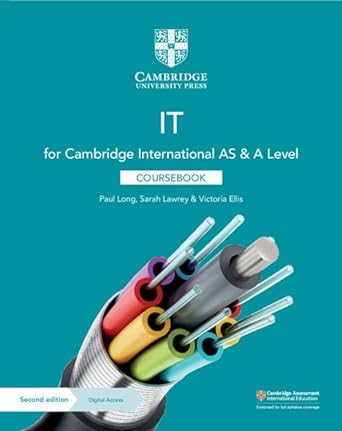 Cambridge International As & A Level It Coursebook With Digital Access (2 Years)