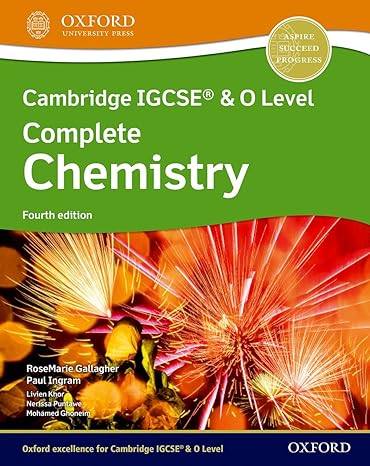 Caie Complete Igcse Chemistry Student Book