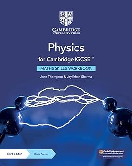 New Cambridge Igcse™ Physics Maths Skills Workbook With Digital Access (2 Years)