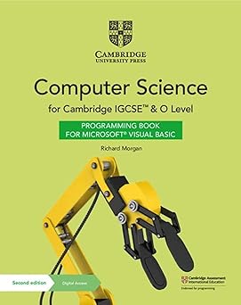 New Cambridge Igcse™ And O Level Computer Science Programming Book For Microsoft® Visual Basic With Digital Access