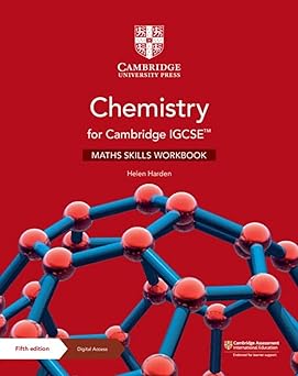 New Cambridge Igcse™ Chemistry Maths Skills For Chemistry Workbook With Digital Access (2 Years)