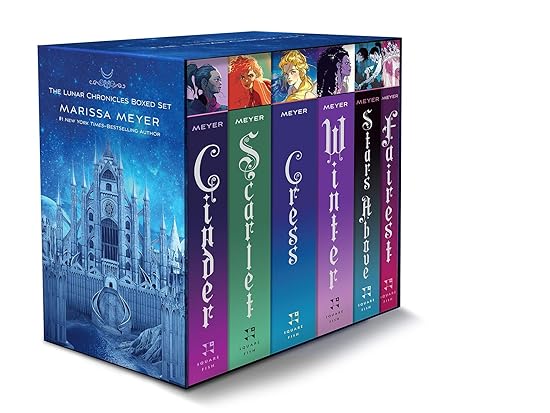 Marissa Meyer Lunar Chronicles Series Collection 4 Books Set