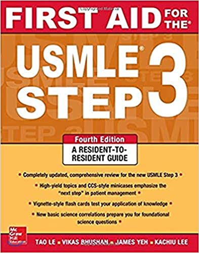 First Aid For The Usmle Step 3