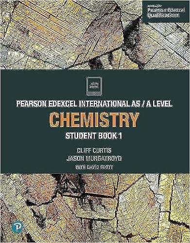 Pearson Edexcel International As Level Chemistry Student Book