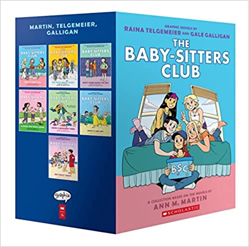 The Baby-sitters Club Graphic Novels 7 Books Set Collection By Ann M. Martin