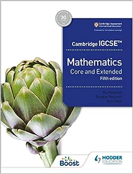 Cambridge Igcse Core And Extended Mathematics Fifth Edition