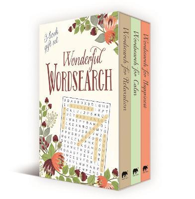 Wonderful Wordsearch Collection 3 Books Box Set (happiness Calm Relaxation)