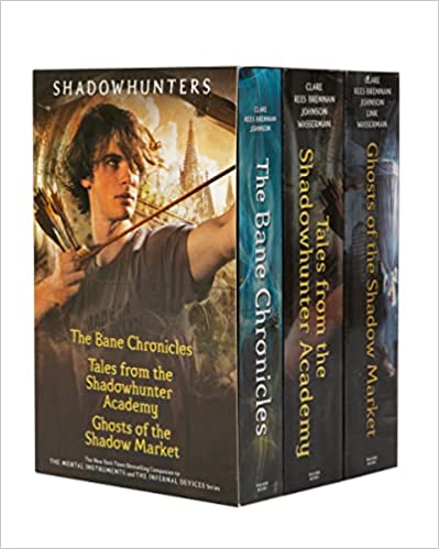 Cassandra Clare Shadowhunters Collection 3 Books Set (the Bane Chronicles Tales From The Shadowhunter Academy Ghosts Of The Shadow Market)