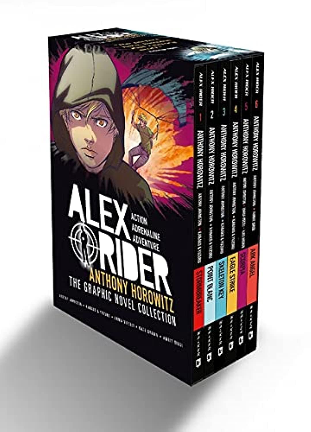 Alex Rider Collection 6 Graphics Books Set By Anthony Horowitz