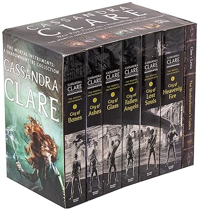 The Mortal Instruments A Shadowhunters 7 Books Collection Set By Cassandra Clare - Ages 14+ - Paperback