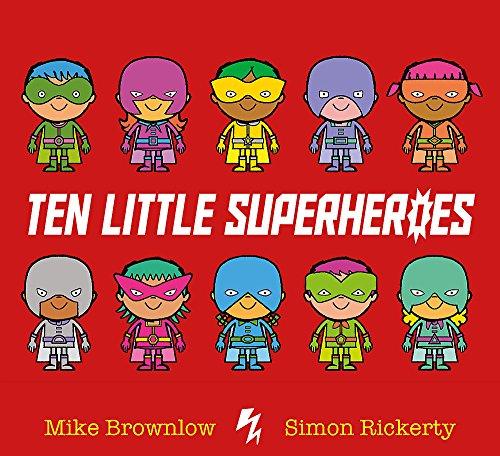 Ten Little Superheroes