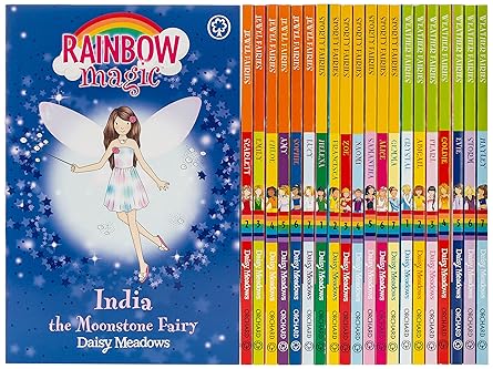 Rainbow Magic The Magical Adventure Collection 21 Books Set Sporty Fairies Jewel Fairies Weather Fairies