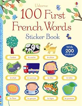 100 First Words In French Sticker Book