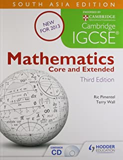 Cambridge IgcseÂ® Mathematics Core And Extended, 3/e + Cd