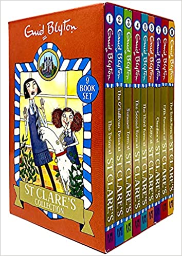 Enid Blyton Books St Clares Boxed Set Gift 9 Books Collection Classic Childrens Books