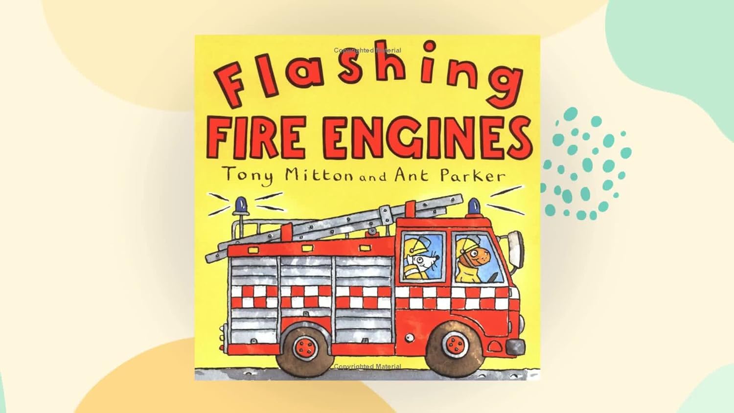 Flashing Fire Engines