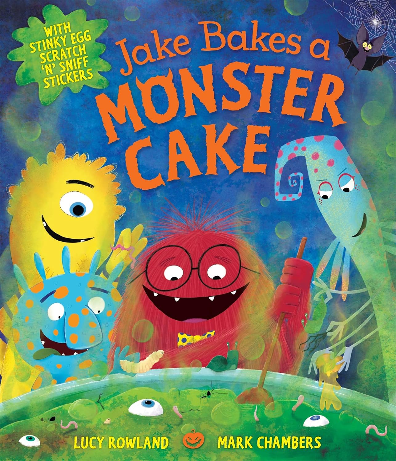 Jake Bakes A Monster Cake