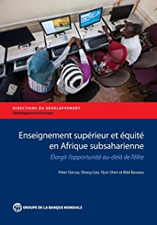 Enseignement SupÃ©rieur Et Ã©quitÃ© En Afrique Subsaharienne