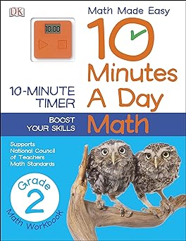 10 Minutes A Day: Math, Second Grade