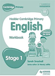 Hodder Cambridge Primary English: Work Book Stage 1