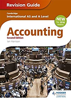 Cambridge International As/a Level Accounting, 2/e