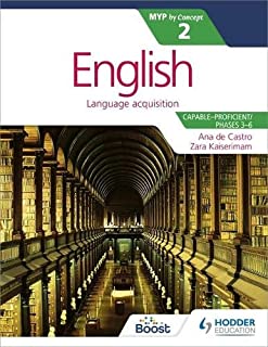 English For The Ib Myp 2 (phases 1 To 6)