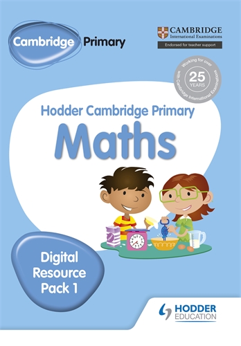 Cambridge Primary Maths Digital Resource Pack - 1, (cd Rom)