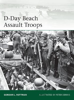 D-day Beach Assault Troops