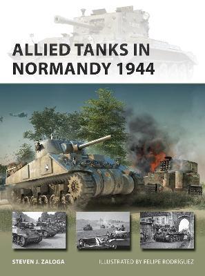 Allied Tanks In Normandy 1944