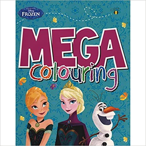 Pg:disney Frozen Mega Colouring (bwd)