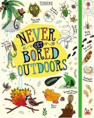 Never Get Bored Book Outdoors