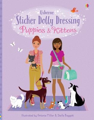 Sticker Dolly Dressing Puppies & Kittens (bind Up)