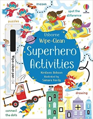 Wipe-clean Superhero Activities (wipe-clean Activities)