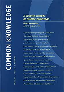 A Quarter Century Of Common Knowldge